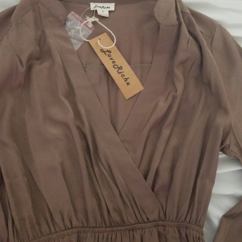 Sexy v neck dress - Picture 3 of 3